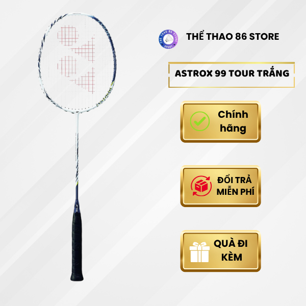 Vợt cầu lông Y.nex Astrox 99 Tour trắng