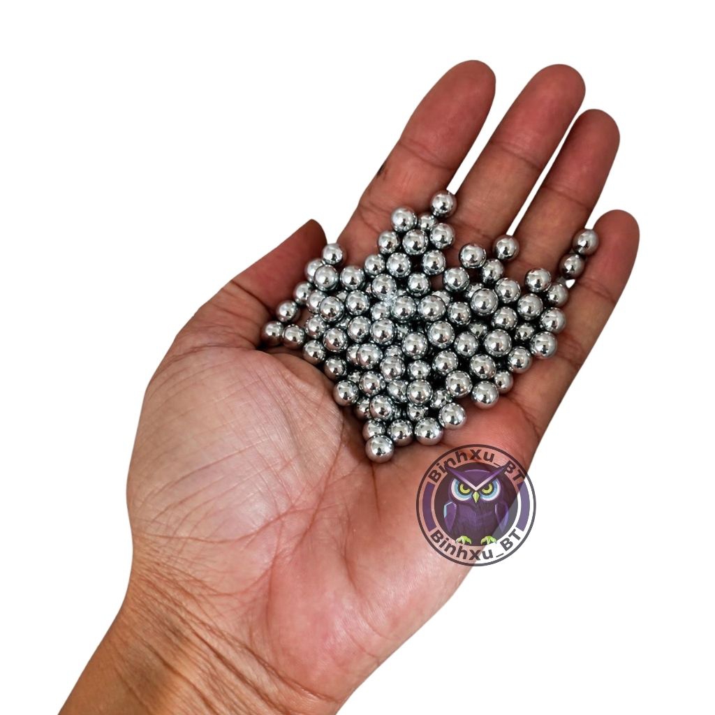 1kg bi sắt 6.35 7 7.5 8 nhám và bóng.