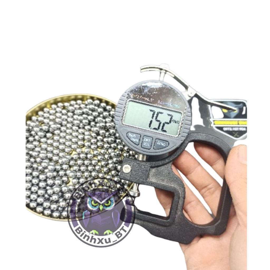 1kg bi sắt 7.5 6.35 7 8 bóng và nhám.
