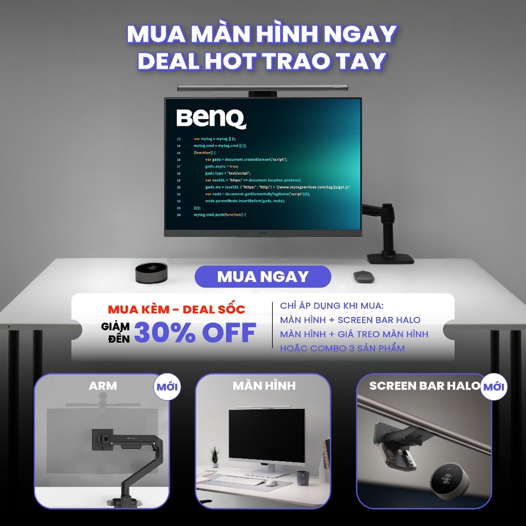 BenQ RD270Q_ Màn hình lập trình IPS 27", độ phân giải 2K, tần số quét 144Hz, Coding Mode bảo vệ mắt | BigBuy360 - bigbuy360.vn