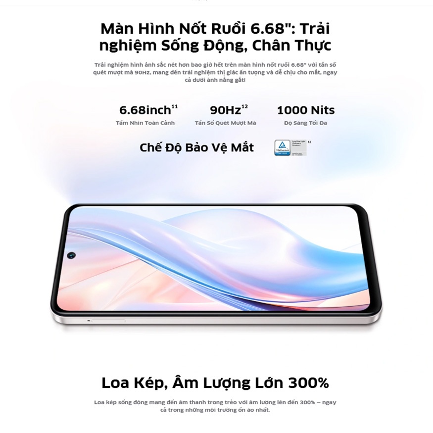 Điện thoại vivo Y19s Pro 8GB + 128GB | Màn Hình 6.68" | Pin 6000mAh | Kháng Nước và Chống Bụi IP64 | BigBuy360 - bigbuy360.vn