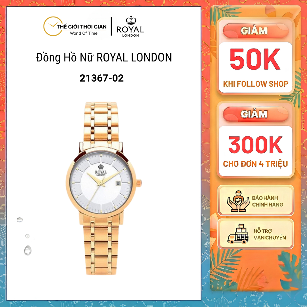 Đồng hồ nữ Royal London 21367-02