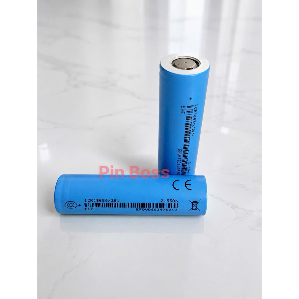 Pin Eve 26v - Xả 5c ( tháo khối ) - hình thật - có hỗ trợ hàn giúp ae