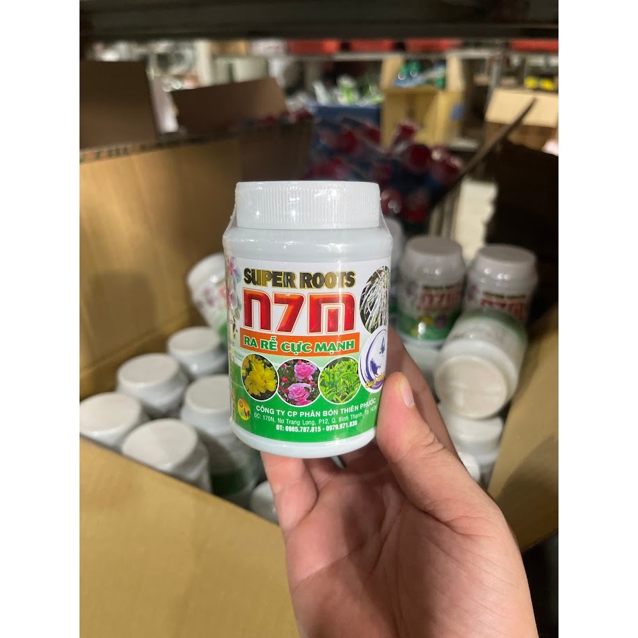 (M194) Phân Bón N7M (Lọ 100gr) Kích Thích Ra Rễ Cực Mạnh Dùng Cho Mọi Loại Cây Trồng