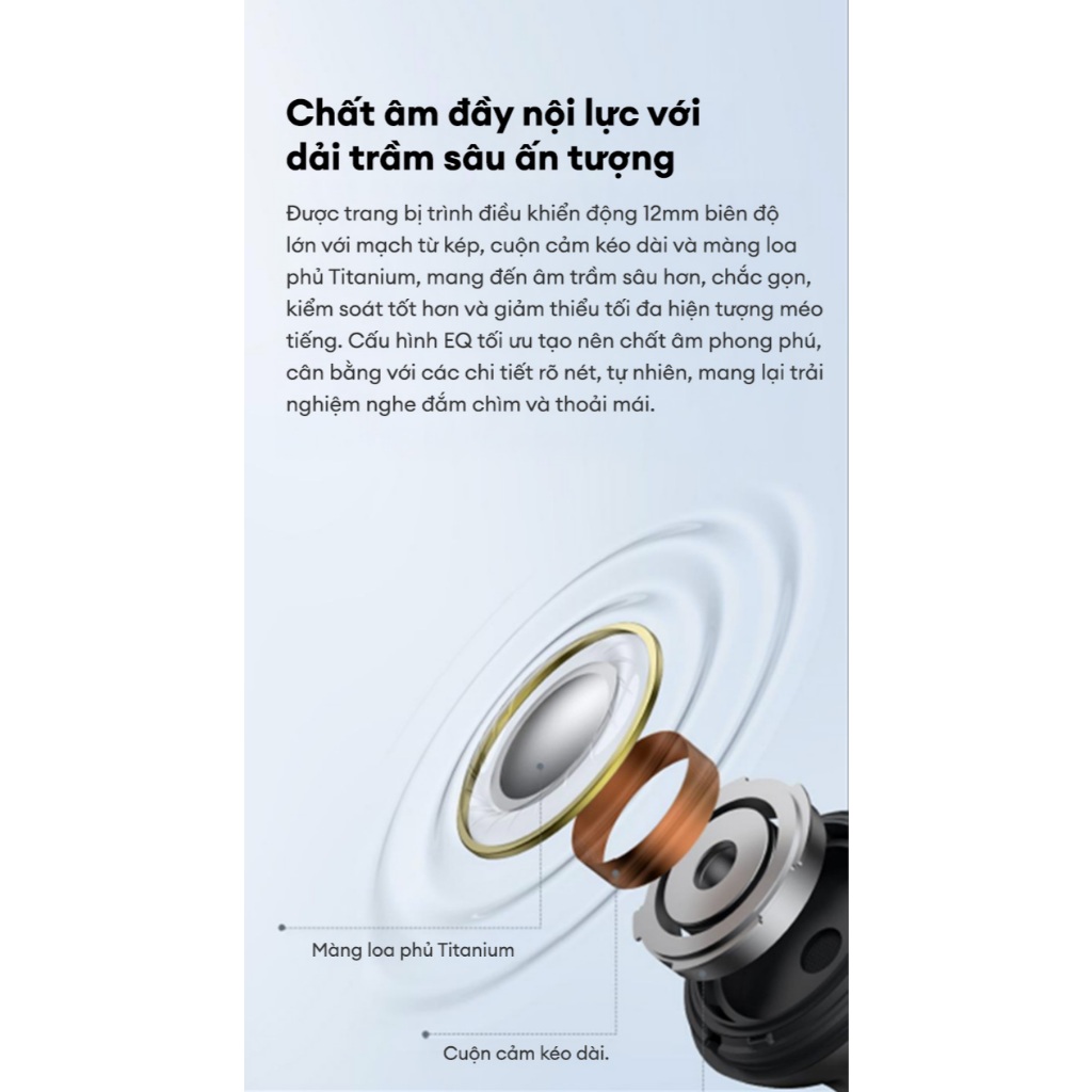 Tai Nghe Bluetooth Kẹp Tai EDIFIER COMFO BASS | Thời Gian Sử Dụng Tới 22H | Kháng Nước, Bụi IP55 | Bảo Hành 15 Tháng | BigBuy360 - bigbuy360.vn