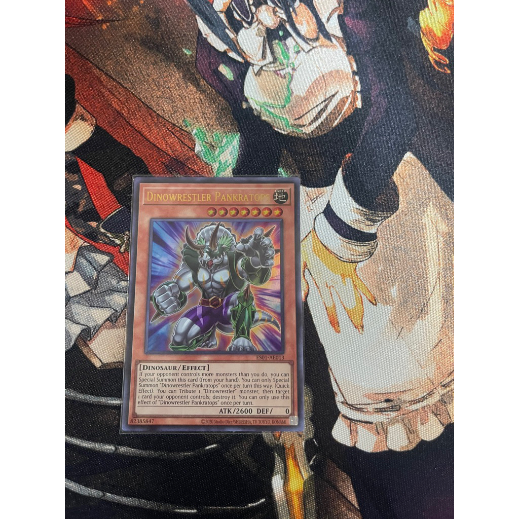 Ada Yugioh Shop [AE] Thẻ bài Dinowrestler Pankratops - ES01-AE013 - Ultra