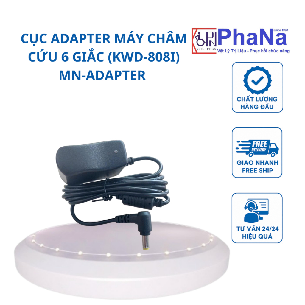 MN-ADAPTER - Cục Adapter máy châm cứu 6 giắc (KWD-808I)