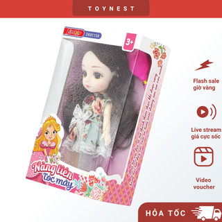 Búp Bê Duka Cho Bé - Búp Bê Nàng Tiên Tóc Mây DK81159
