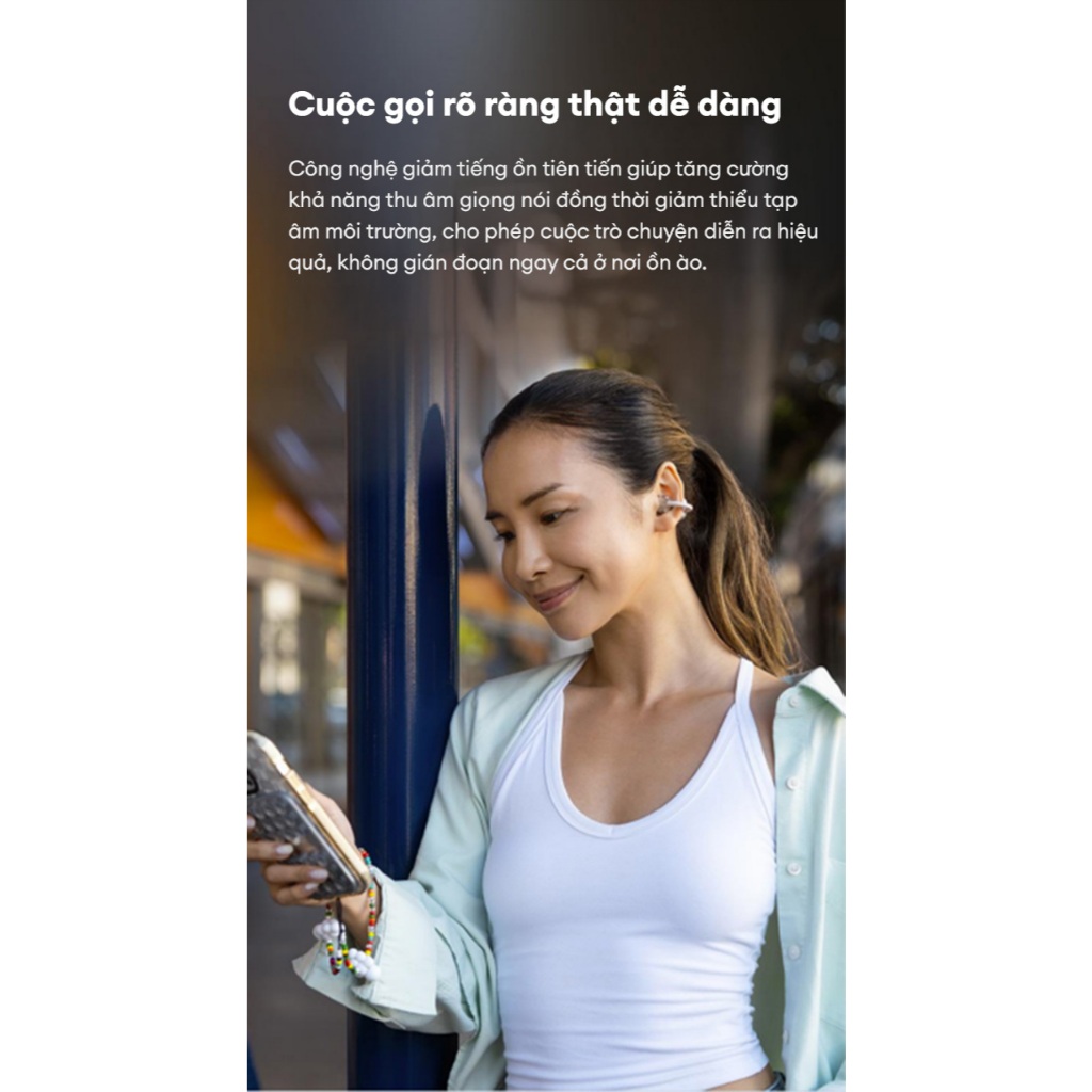 Tai Nghe Bluetooth Kẹp Tai EDIFIER COMFO BASS | Thời Gian Sử Dụng Tới 22H | Kháng Nước, Bụi IP55 | Bảo Hành 15 Tháng | BigBuy360 - bigbuy360.vn