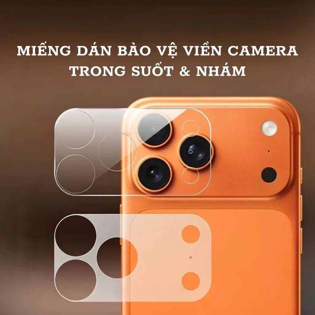 Dán Ppf dẻo bảng camera dành cho ip 17/ ip 17 pro/ ip 17 Air / Ip 17 pro max