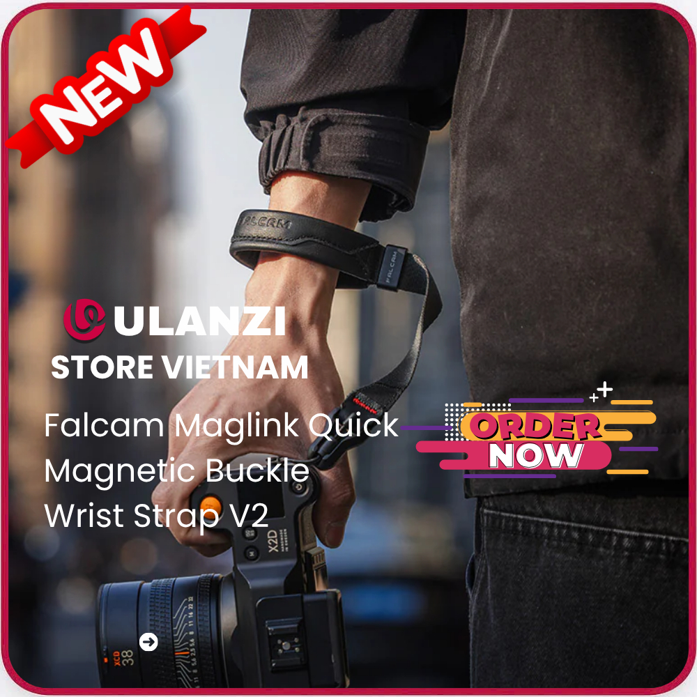 Dây Đeo Máy Ảnh Falcam Maglink Quick Magnetic Buckle Wrist Strap V2