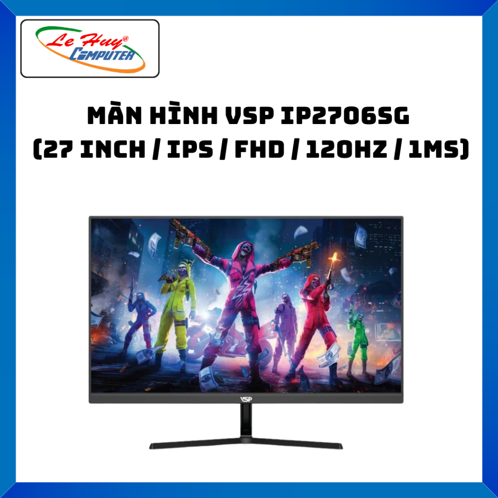 Màn Hình VSP IP2706SG  (27 inch / IPS / FHD / 120Hz / 1ms) - Hàng Chính Hãng