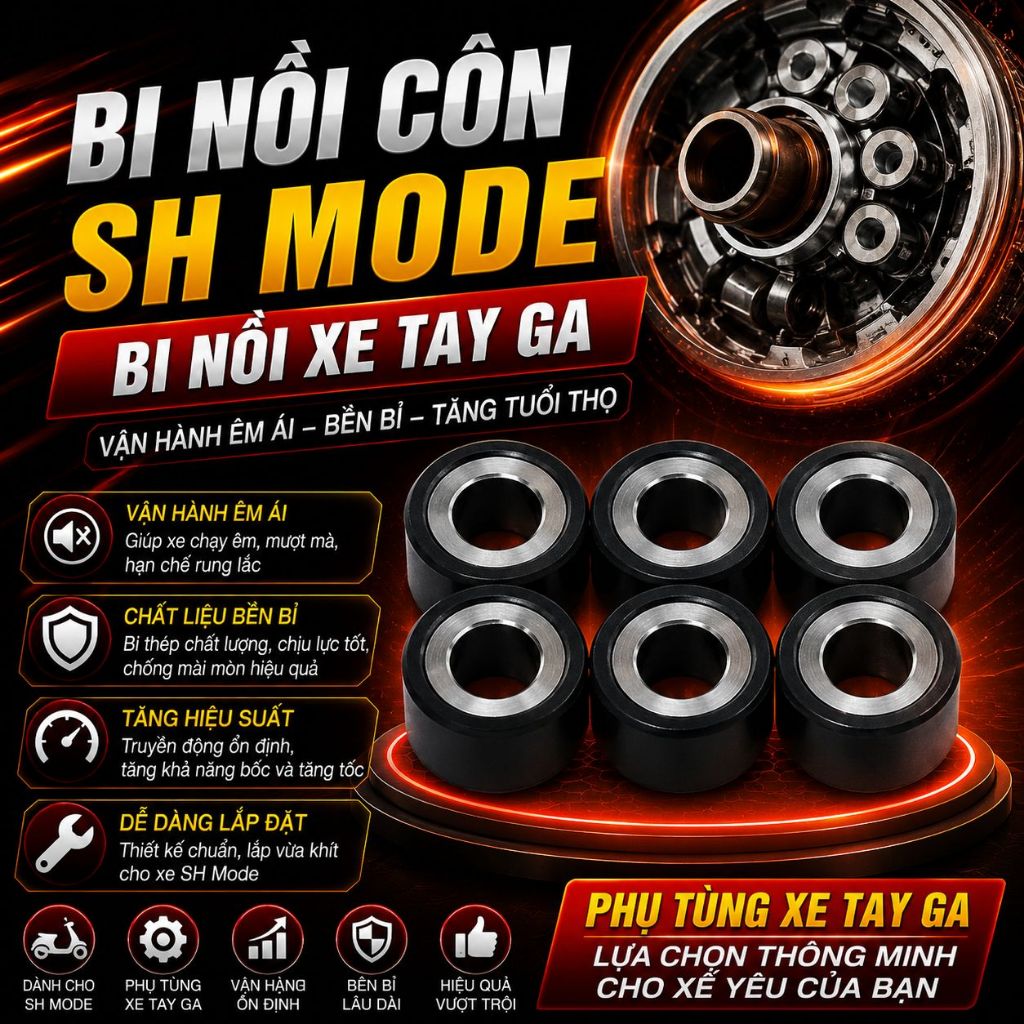 Bi Nồi Xe SH 150 Lead AB Vario SH Mode | Phụ Kiện Nồi Trước Xe Máy