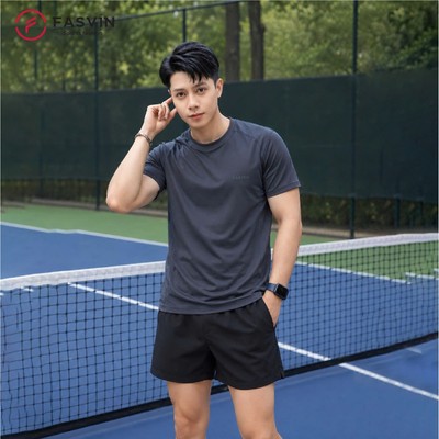 Áo thun nam Fasvin AHL21457.1.HN chất Nylon cao cấp vải mềm mịn thoáng mát thoải mái