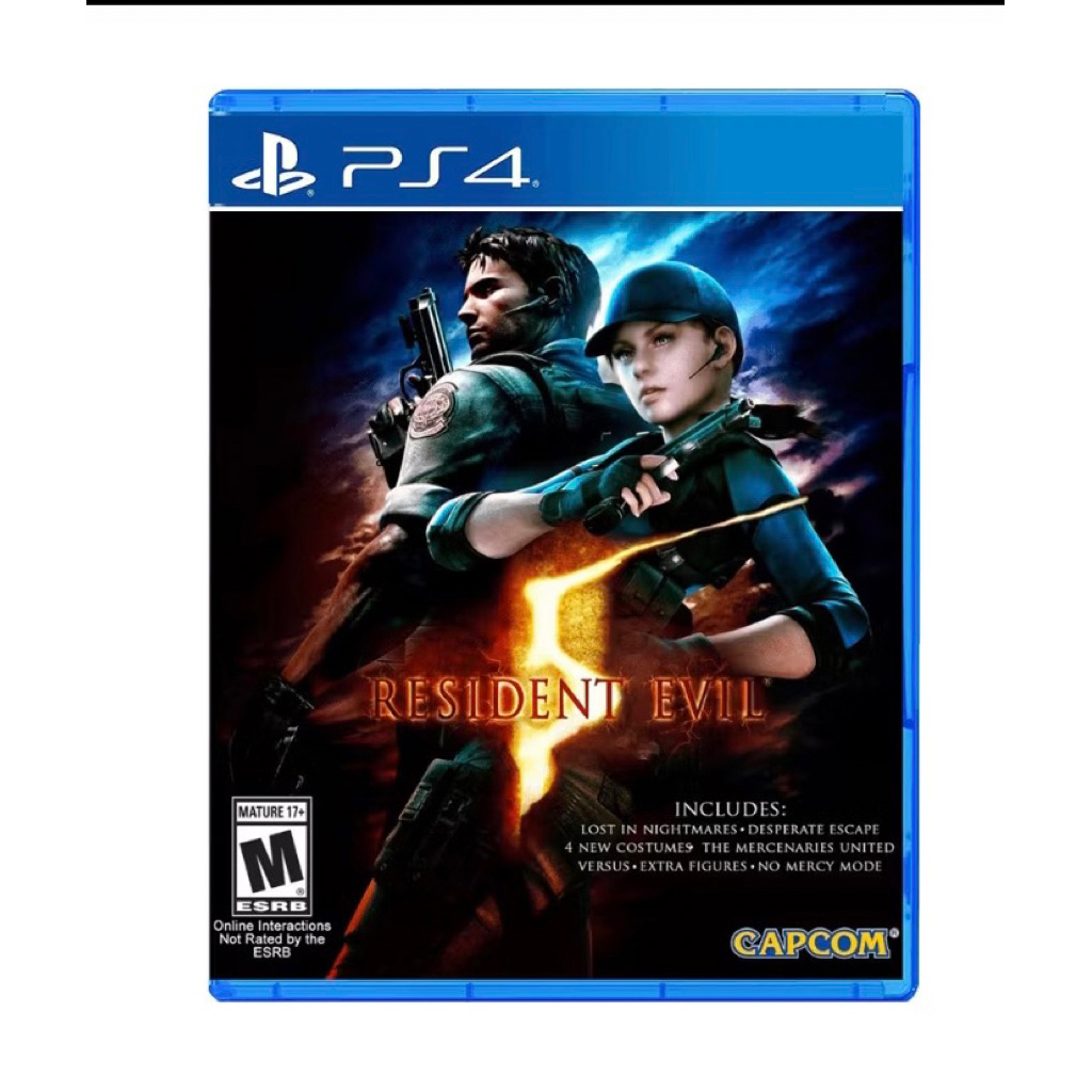 💝SIÊU 𝑹𝑬̉💝 Đĩa Game PS4/5 - Resident Evil 5 (BIOHAZARD 5) hệ EU (LIKENEW 99,5%)
