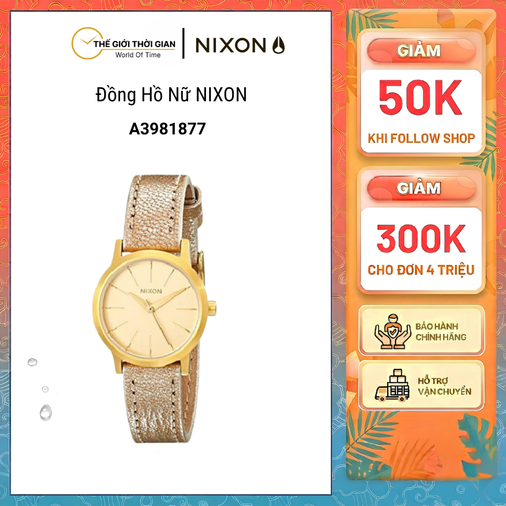 Đồng hồ đeo tay nữ hiệu Nixon A3981877