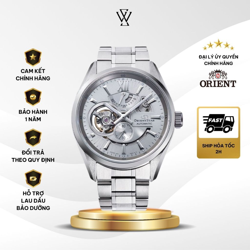 Đồng Hồ Nam Orient Star Contemporary Joker RE-AV0125S00B Máy Cơ/Automatic Size 41mm Thiết Kế Semi Sk