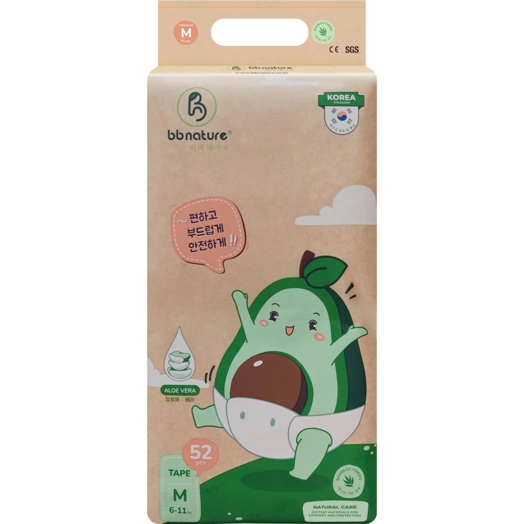 bỉm bb nature hàn quốc mềm mòng