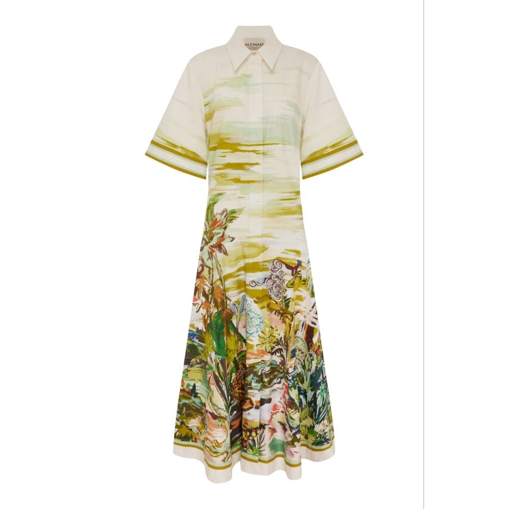 Ale jungle boogie shirtdress / Đầm sơ mi dài Jungle Ale