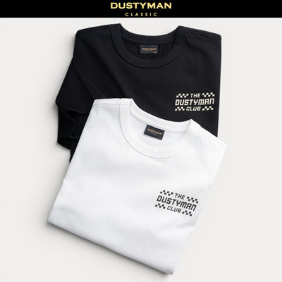 Áo Thun Nam Club Dustyman Cổ Điển, Vải Cotton Cao Cấp, Co Giãn, Thoáng Mát, Form Regular Fit