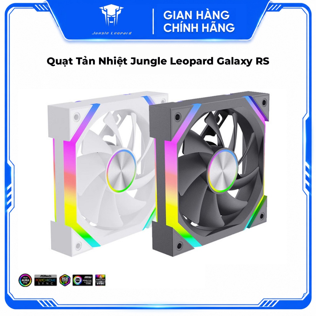 Quạt Tản Nhiệt Jungle Leopard Galaxy RS - Led ARGB