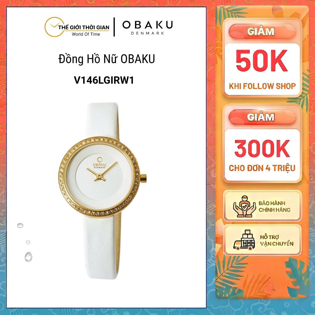 Đồng hồ đeo tay hiệu Obaku V146LGIRW1