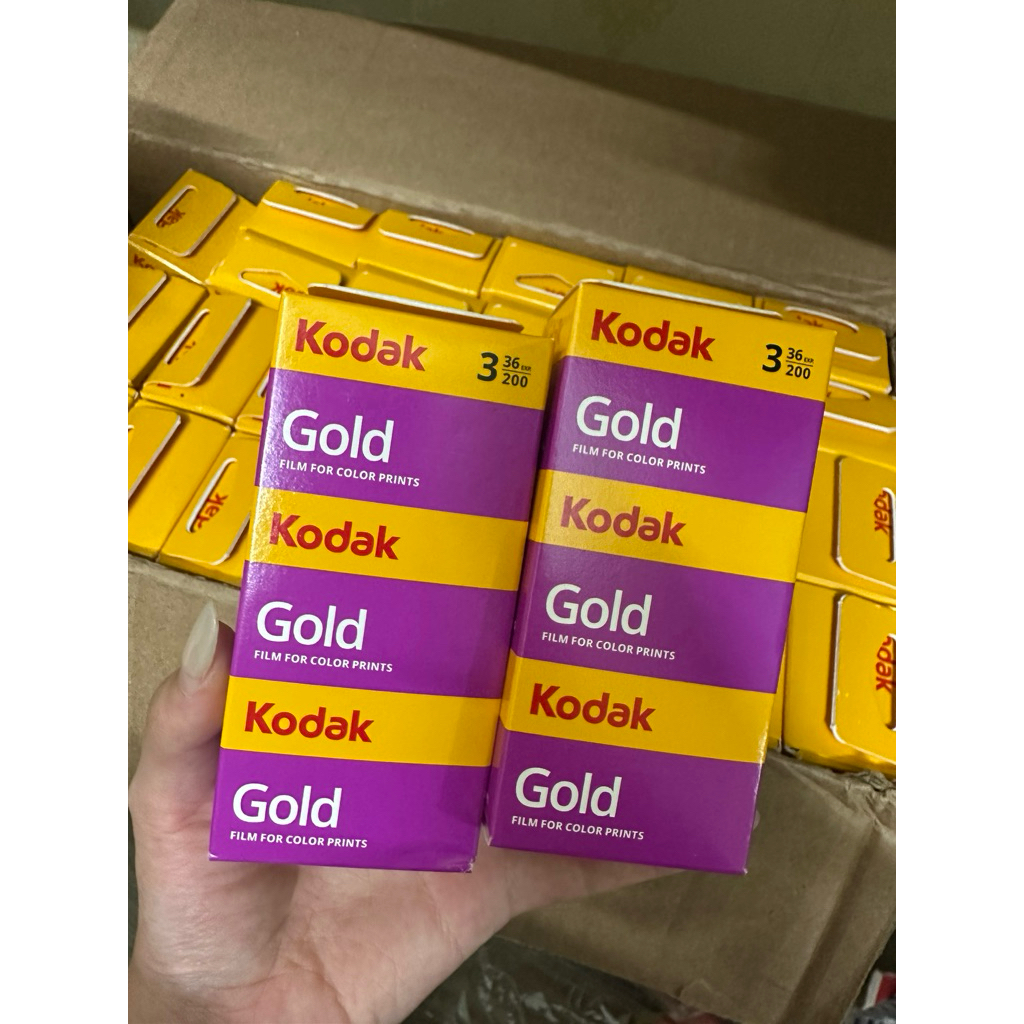Film Kodak Gold 200 Gold200 film chụp ảnh 36exp indate 2027