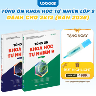 Sách - Tổng Ôn Khoa Học Tự Nhiên Lớp 9 Ôn Thi Lên Lớp 10 Dành Cho Học Sinh 9 Ôn Thi Chuyển
