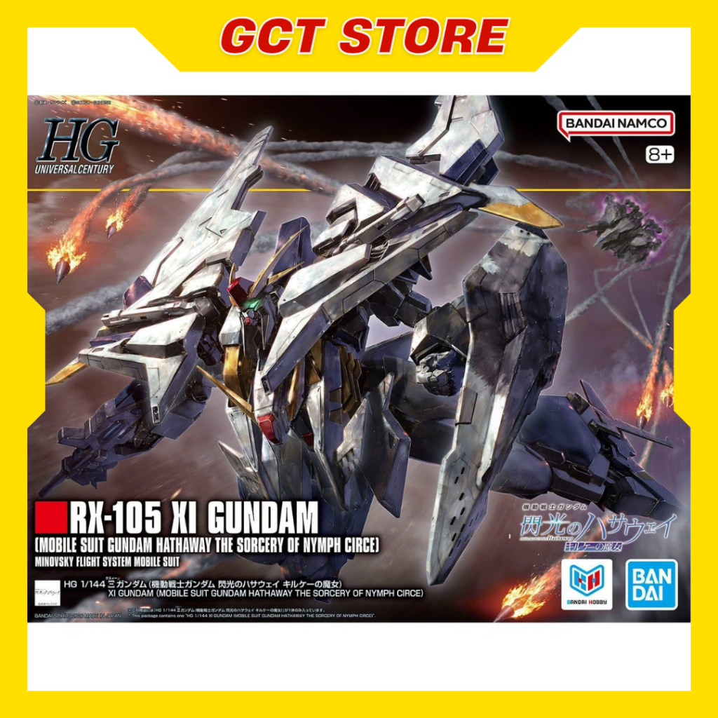 [CÓ SẴN] Mô Hình Lắp Ráp HG RX-105 Xi Gundam The Socery Of Nymph Circe