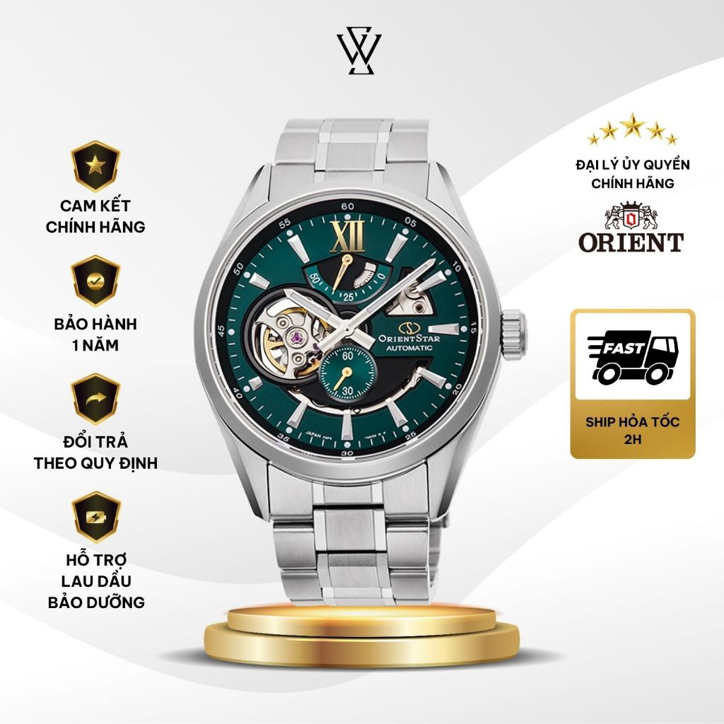 Đồng Hồ Nam Orient Star Contemporary Joker RE-AV0114E00B Máy Cơ/Automatic Size 41mm Thiết Kế Semi Sk