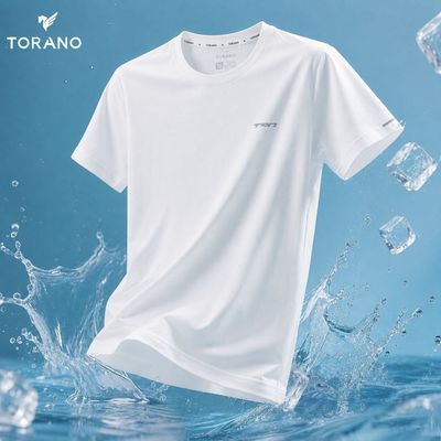 Áo thun nam TORANO SMART PACE TEE trơn in phản quang, co giãn thoải mái, thấm hút mồ hôi siêu thoáng khí HSTS902