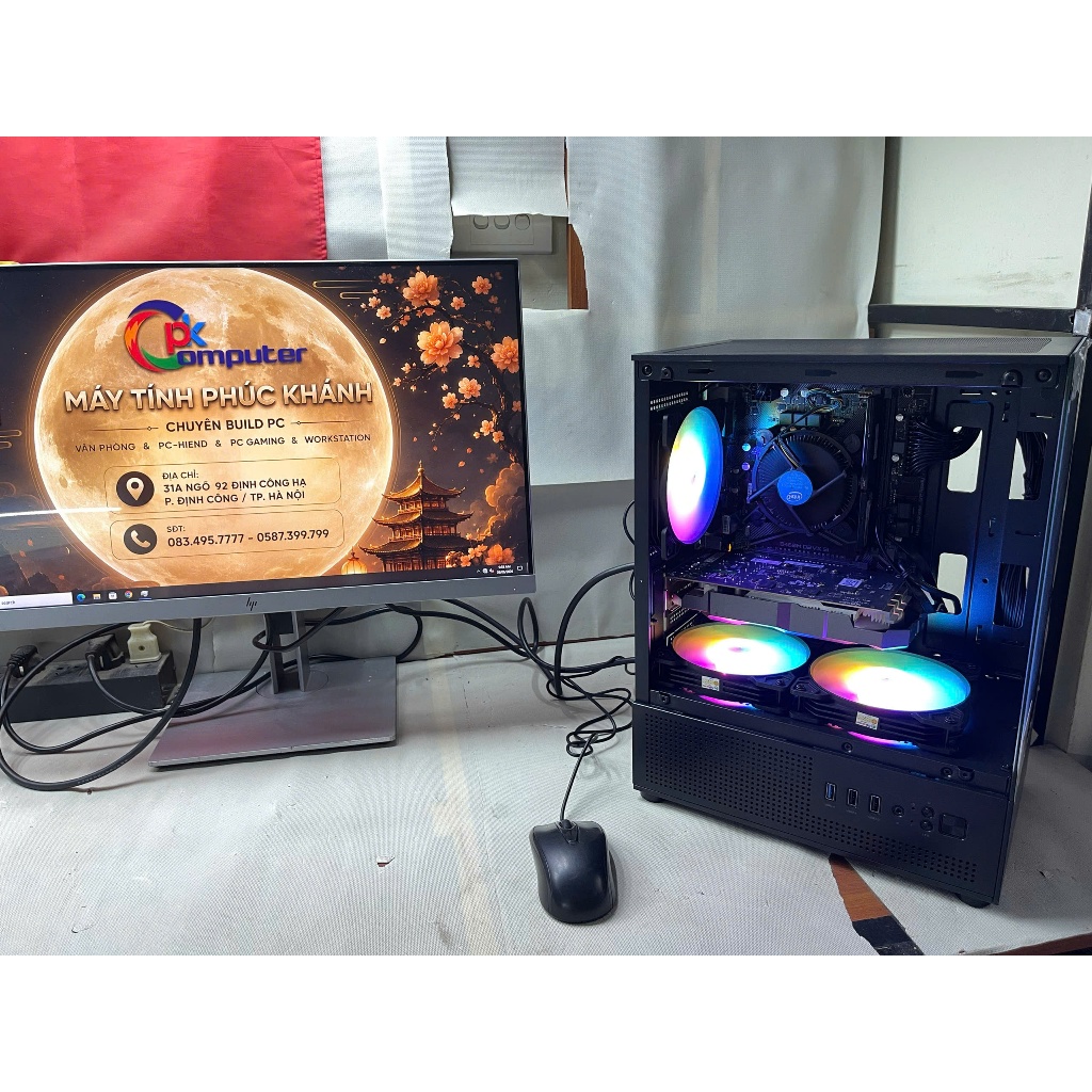 PC Gaming i5 12400F RTX 2060 Super 8GB RAM 16GB SSD 512GB B660 Đồ Họa | BigBuy360 - bigbuy360.vn