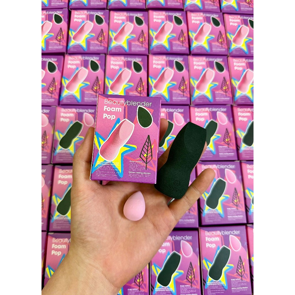Mút tán nền LAKA Beauty Blender foam pop