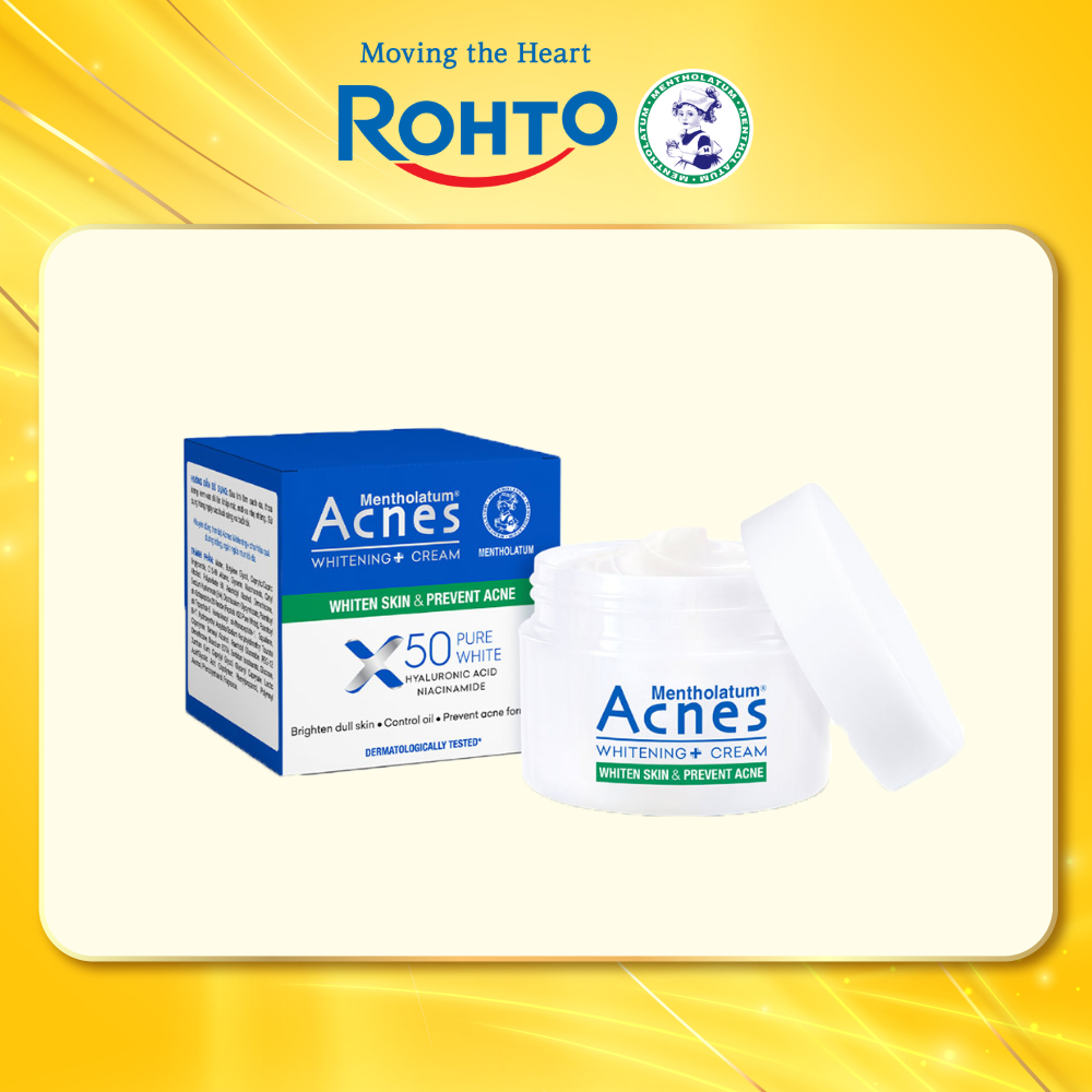 Kem Dưỡng Trắng Acnes Whitening + Cream 50g
