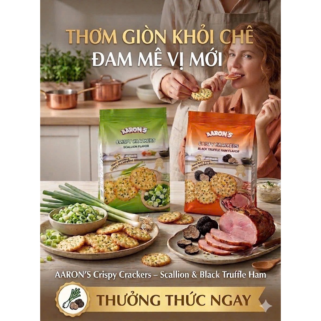 Bánh Quy Giòn AARON'S