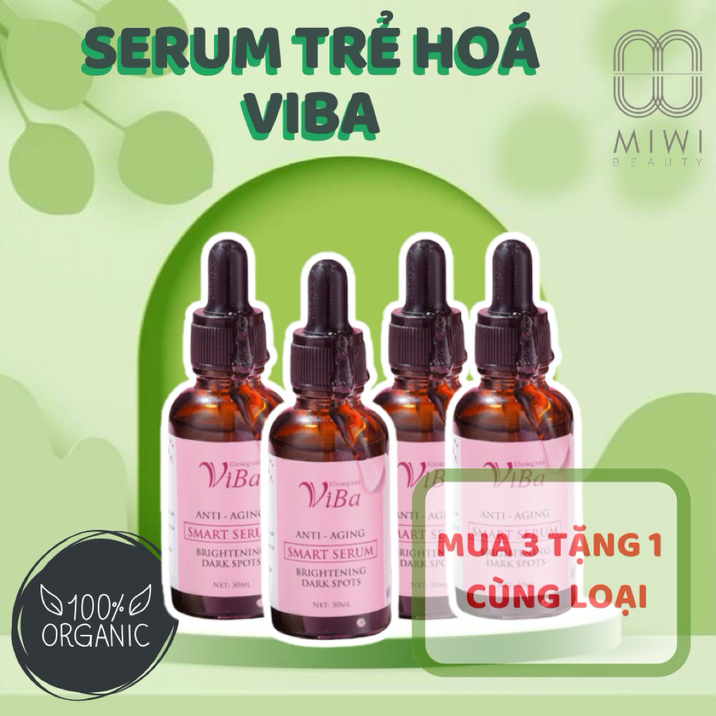 serum trẻ hoá Hexapeptide 12 Serum Trẻ Hoá ViBa 30ml