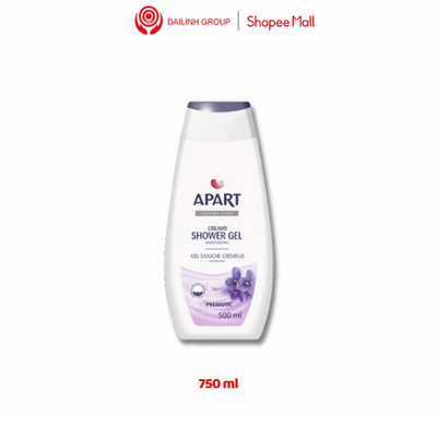 Gel Tắm Tạo Bọt APART Creamy Bath Foam Violet 750ml – Chăm Sóc Da Toàn Thân, Mềm Mịn