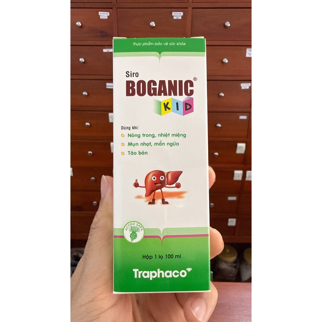 Boganic Kid – Thanh Nhiệt, Tiêu Độc, Hỗ Trợ Giảm Rôm Sảy, Mẩn Ngứa | Nhà Thuốc Vĩnh An Đường
