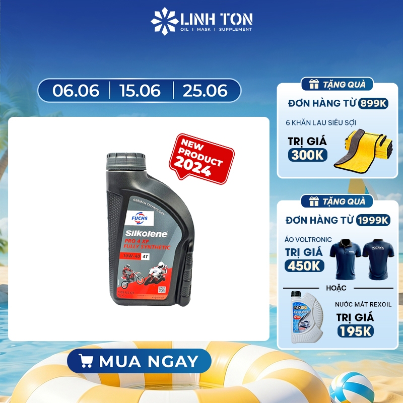 Nhớt Fuchs Silkolene Pro 4 10w40