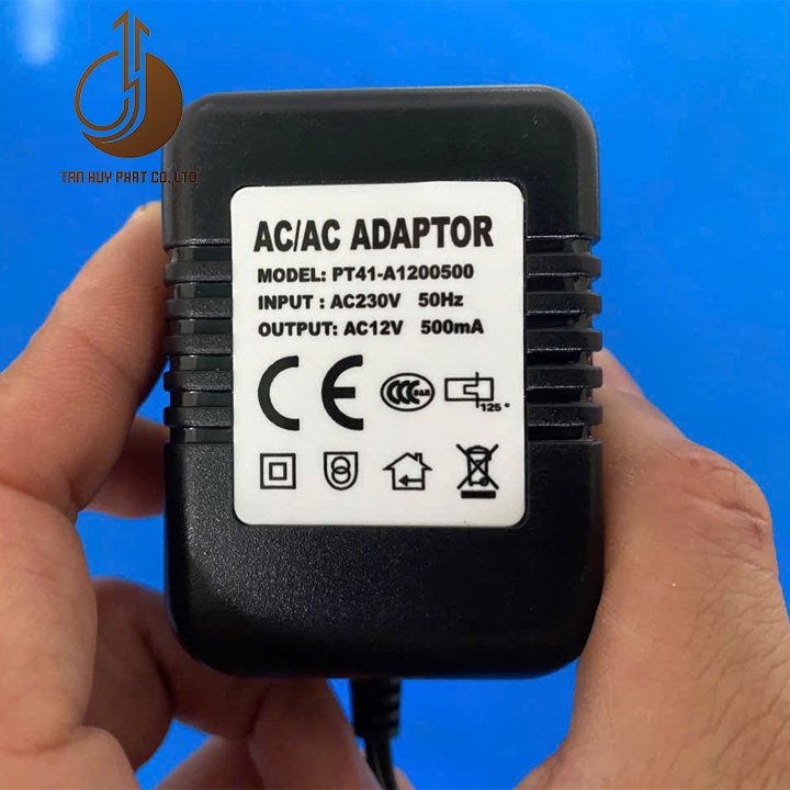 Bộ sạc 12V-500mA Dùng cho cân điện tử DS