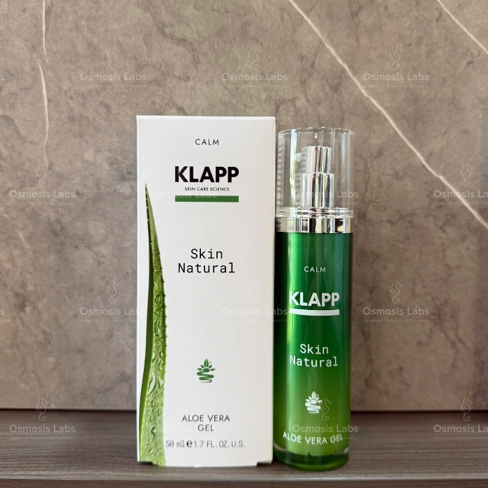 [Hàng cty] Klapp Skin Natural Aloe Vera Gel 50ml Gel Dưỡng Ẩm Lô Hội Giúp Làm Dịu Da Nhạy Cảm