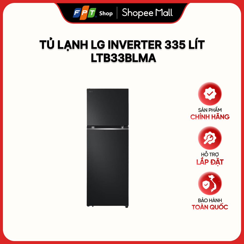 Tủ lạnh LG Inverter 335 lít LTB33BLMA