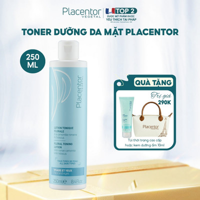 Nước Hoa Hồng Placentor 250ml Toner Phù Hợp Mọi Loại Da Cân Bằng Độ Ẩm Mềm Mại Dịu Nhẹ  Floral Toning Lotion