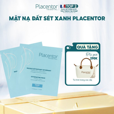 Mặt nạ thải độc tố tái tạo da Placentor Vegetal Purifying Mask 1 Face Mask
