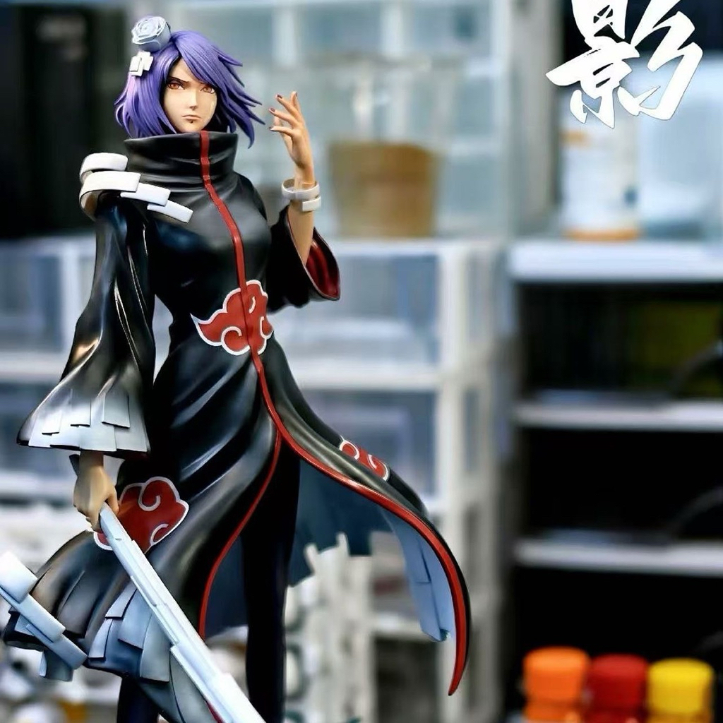 Mô Hình Konan Thiên Sứ Akatsuki Naruto Cao 26cm GK CS Cao Cấp - Tượng Konan Giấy Xếp Origami Độc Đáo