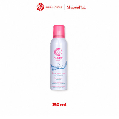 Xịt Khoáng Dr HER Paris 150ml – Cấp Ẩm, Làm Dịu Da, Giữ Ẩm, Nhỏ Gọn Tiện Lợi Mang Theo