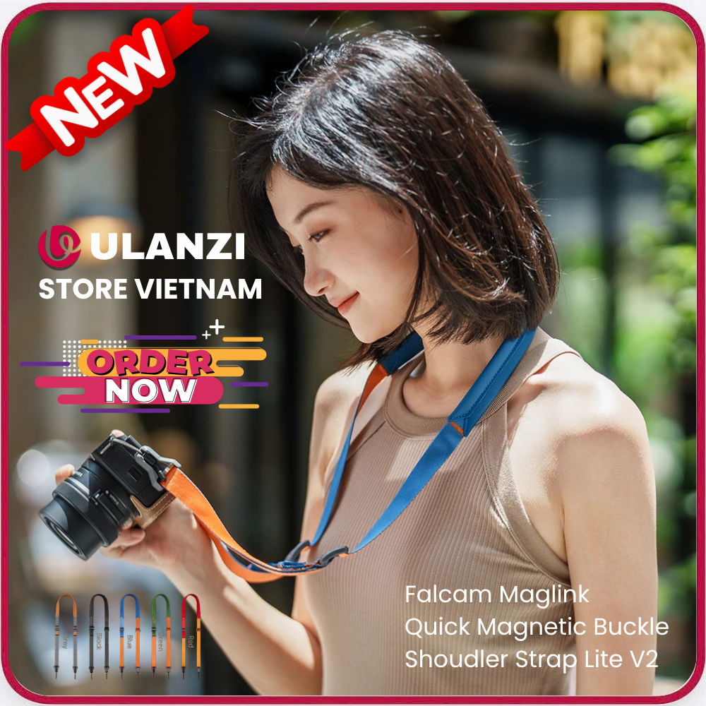 Dây Đeo Máy Ảnh Falcam Maglink Quick Magnetic Buckle Shoudler Strap Lite V2