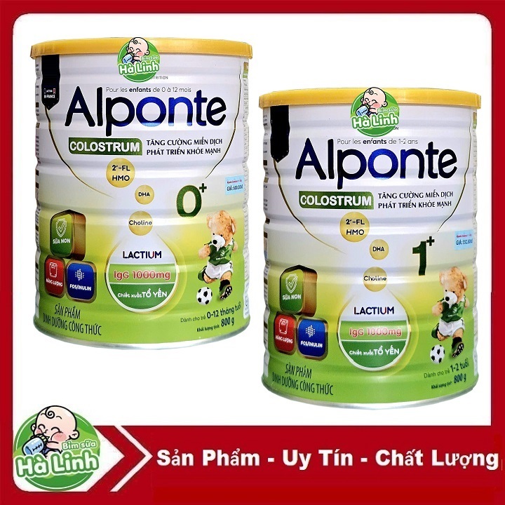 Sữa Bột Alponte Colostrum 0+,1+,2+ 800g.