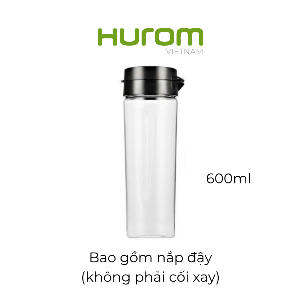 CỐI XAY (BÌNH ĐỰNG) 600ML - MÁY XAY SINH TỐ MINI HUROM CHÍNH HÃNG