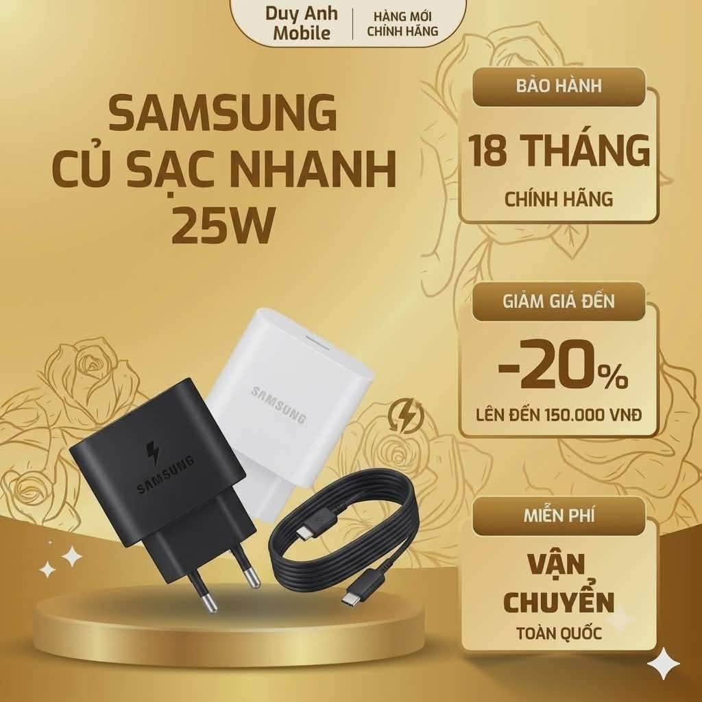 Củ Sạc Samsung 25W Chính Hãng